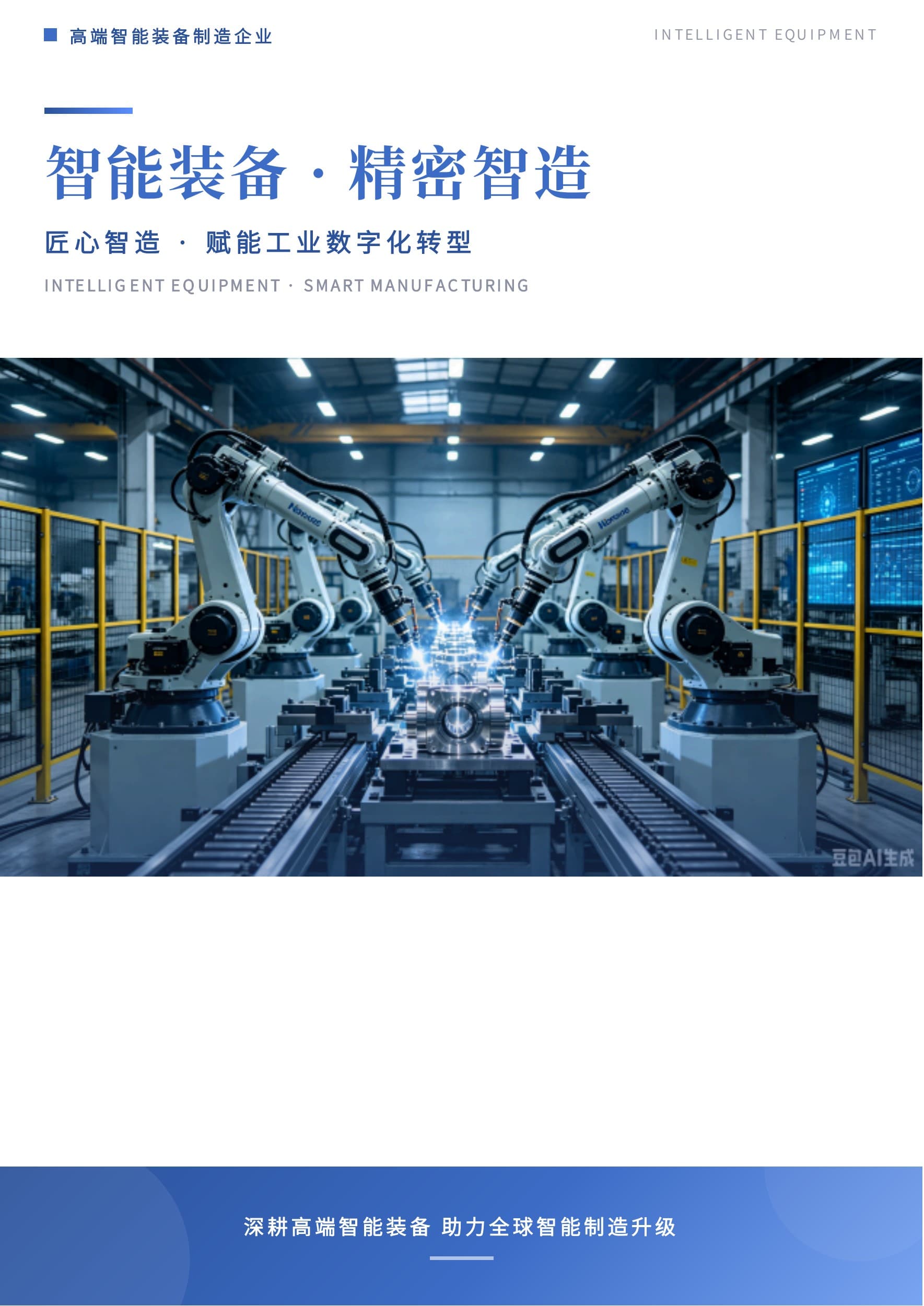 高端智能装备案例封面